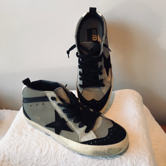 NIB**GOLDEN GOOSE**Hightop Sneakers EU 37 US 7 - Picture 8 of 8